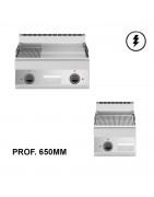 Fry top eléctrico - Prof. 650 mm