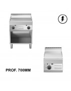 Fry top eléctrico - Prof. 700 mm