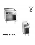 Fry top eléctrico - Prof. 900 mm