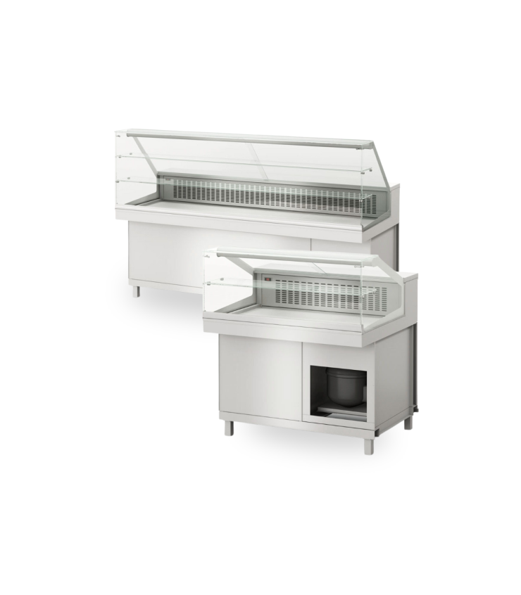 Banchi Bar Refrigerati con Vetrina