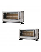 Asadores de pollo a gas serie Elba