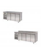 Mesas congeladores con motor a la izquierda - Prof. 800