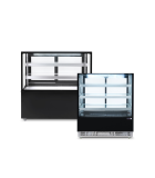 Mostradores expositores horizontales fríos