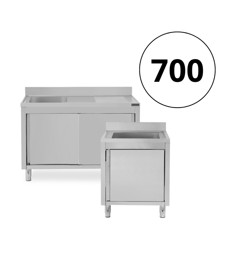 Fregadero con mueble Prof.700